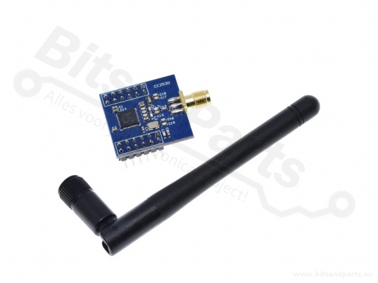 ZigBee CC2530 board with antenna
